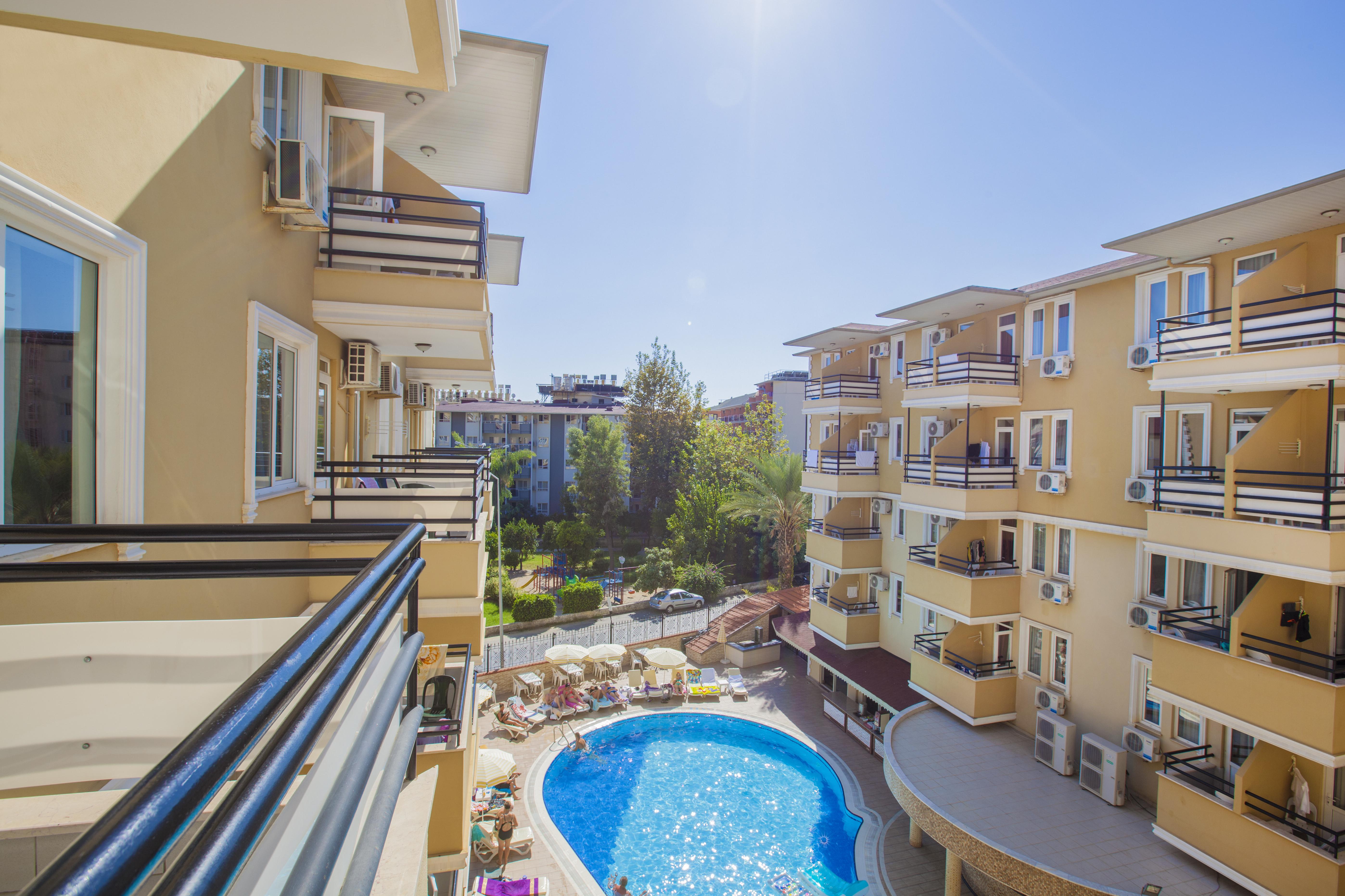 Kleopatra Aydin Hotel Alanya Exterior foto